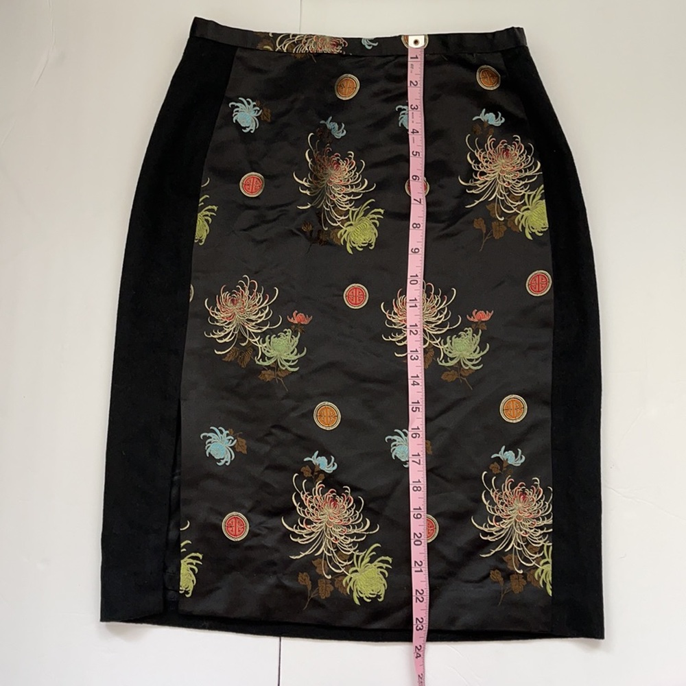 Julie Schindler San Francisco Couture Designer Oriental Skirt - Picture 5 of 8